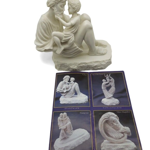 Rare FATHER 1999 Signed SCULPTURE By Timothy P. Schmalz 8 x 6.5" - Picture 9 of 13